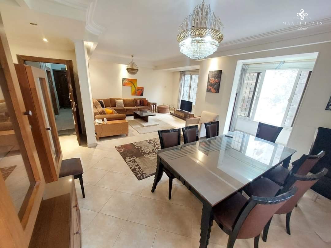 شقة فاخرة مفروشة للإيجار في دجلة المعادي – ثلاث غرف نوم قريبة من المدرسة الأمريكية بمساحة 180 متر-5103-gallery-7