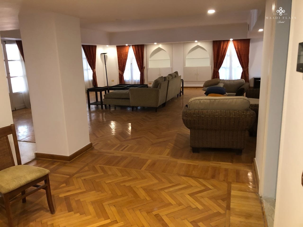 Luxury 4-Bedroom Fully Furnished Apartment – Sarayat Maadi | 230 Sqm-5014-gallery-10