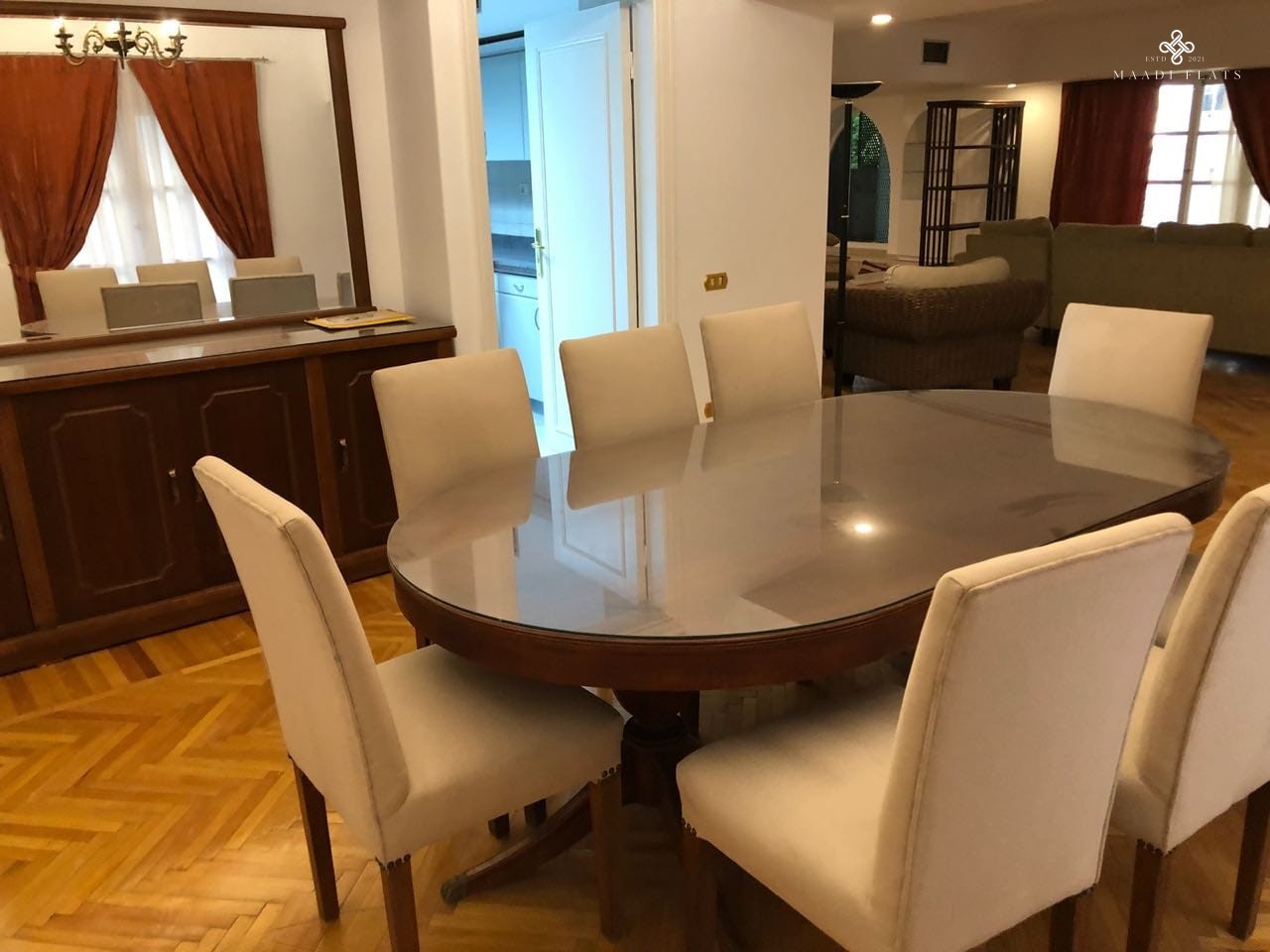 Luxury 4-Bedroom Fully Furnished Apartment – Sarayat Maadi | 230 Sqm-5014-gallery-8