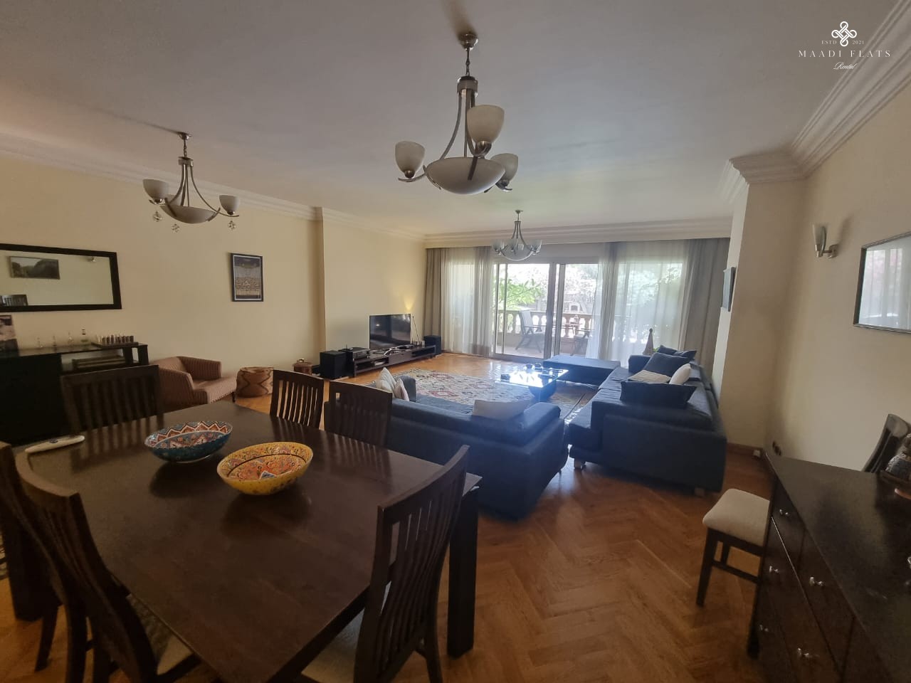 شقة فاخرة مفروشة للإيجار في كومباوند – سرايات المعادي – ٤ غرف – ٢٦٥ متر – ٣٠٠٠ دولار شهريًا-5094-gallery-38