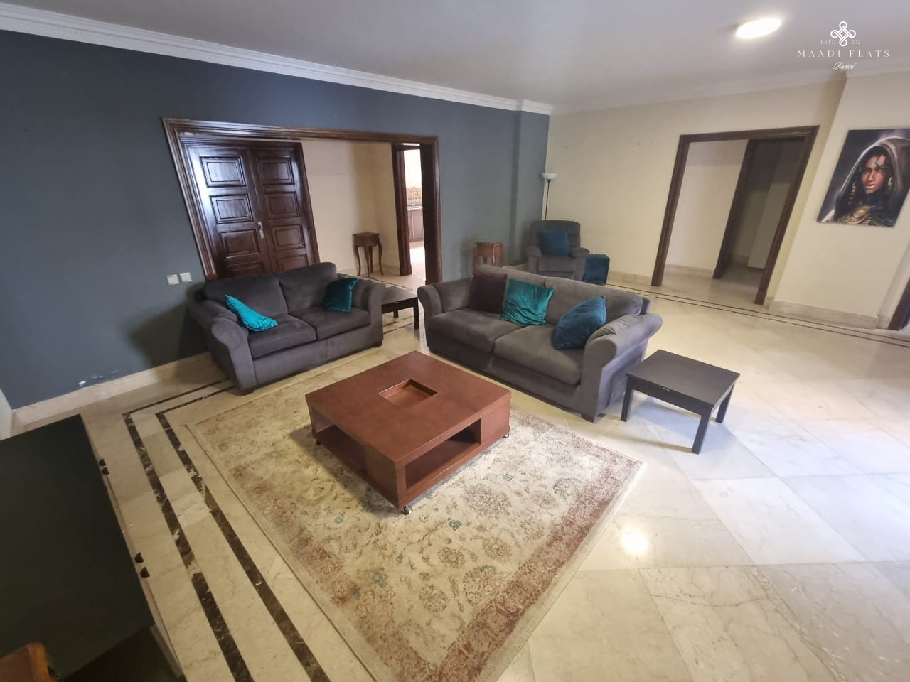 دوبلكس دور ارضى مودرن للايجار بالمعادى سرايات القاهرة مصر-5113-gallery-7