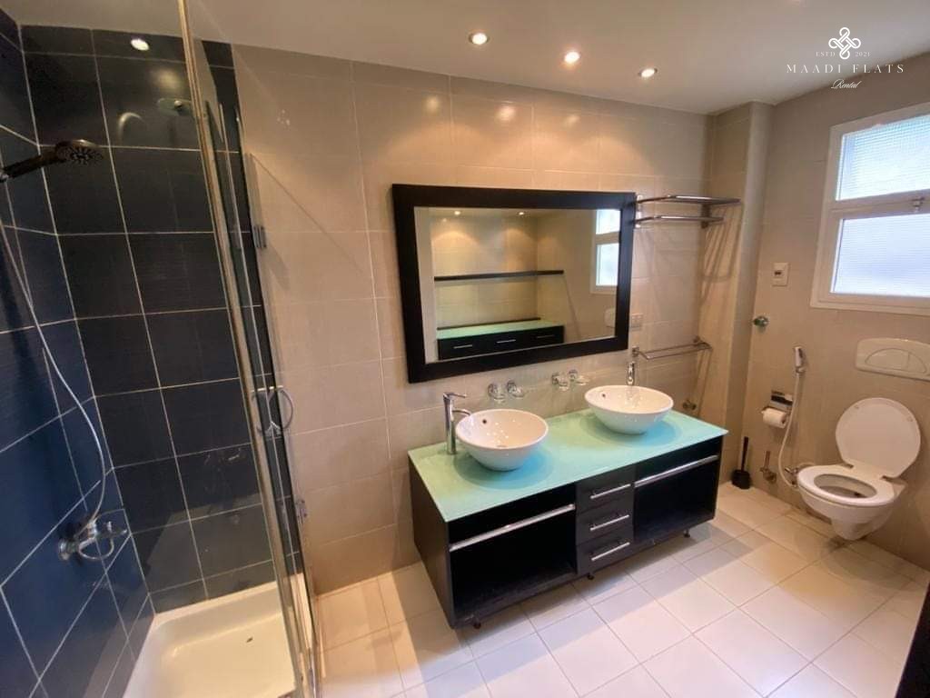 شقة مفروشة بالكامل للإيجار في دجلة المعادي – ثلاث غرف نوم، حمامان، الدور الأول بالقرب من المدرسة الأمريكية-5082-gallery-26