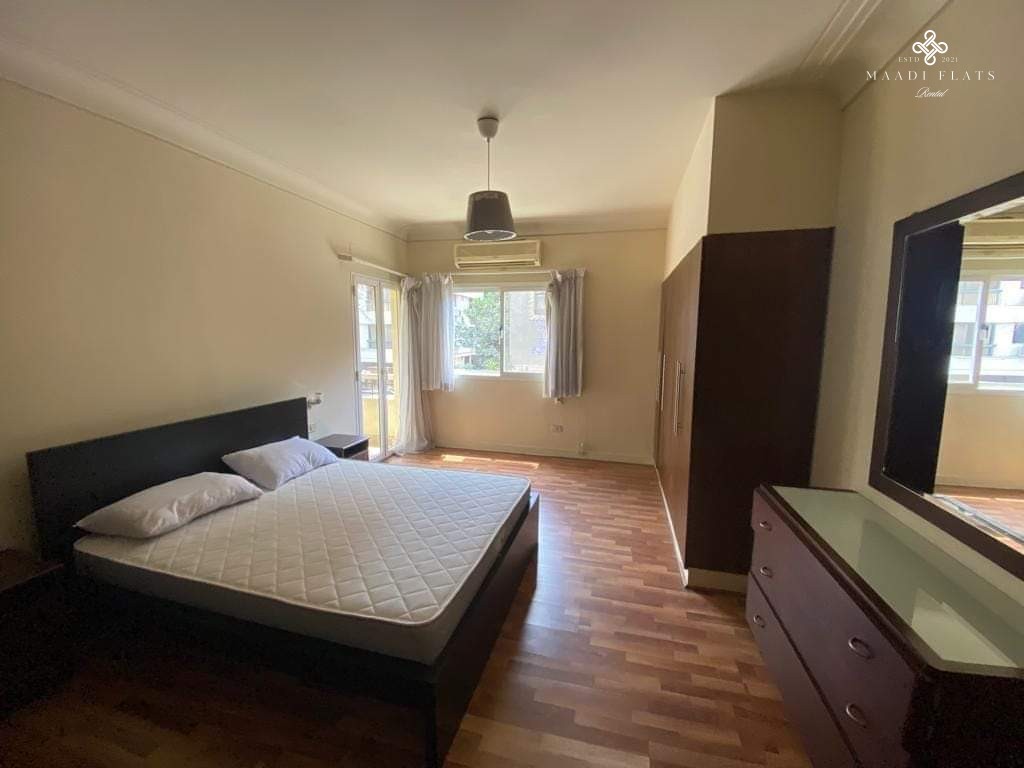 شقة مفروشة بالكامل للإيجار في دجلة المعادي – ثلاث غرف نوم، حمامان، الدور الأول بالقرب من المدرسة الأمريكية-5082-gallery-27