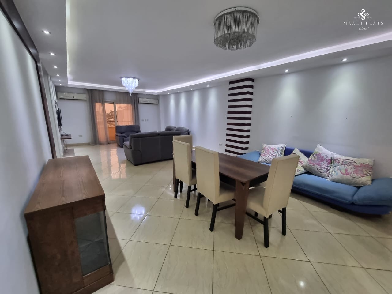 Modern Fully Furnished Apartment For Rent In Maadi Sarayat Cairo Egypt-5099-gallery-1
