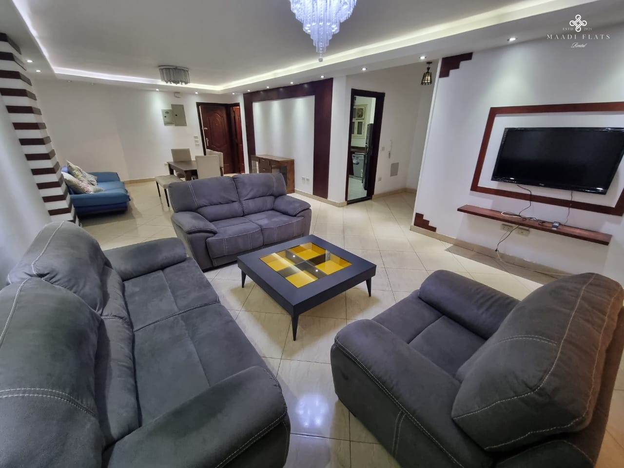 Modern Fully Furnished Apartment For Rent In Maadi Sarayat Cairo Egypt-5099-gallery-15