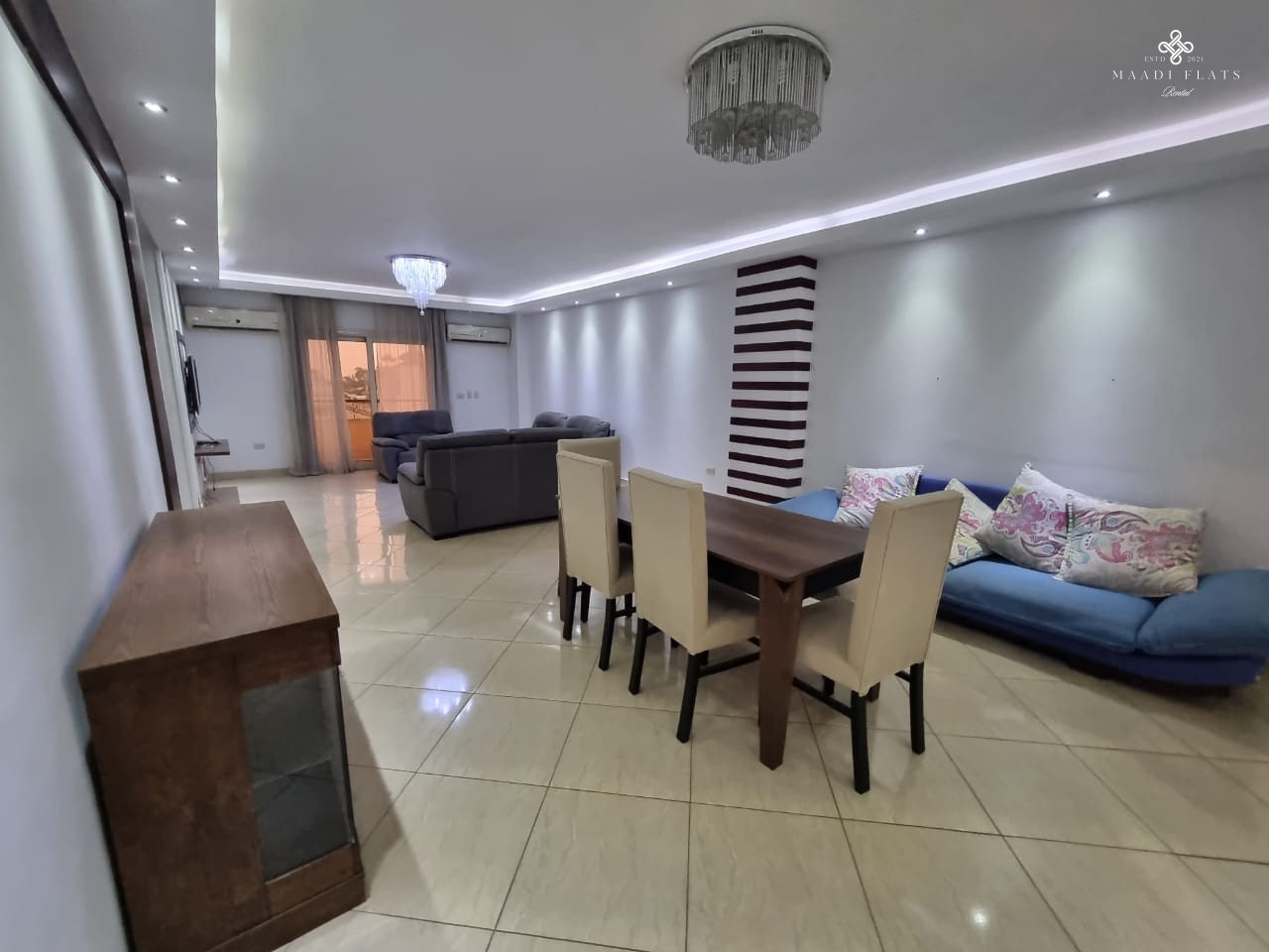 Modern Fully Furnished Apartment For Rent In Maadi Sarayat Cairo Egypt-5099-gallery-7