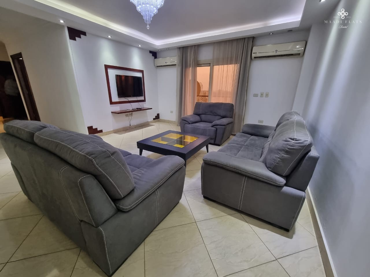 Modern Fully Furnished Apartment For Rent In Maadi Sarayat Cairo Egypt-5099-gallery-9