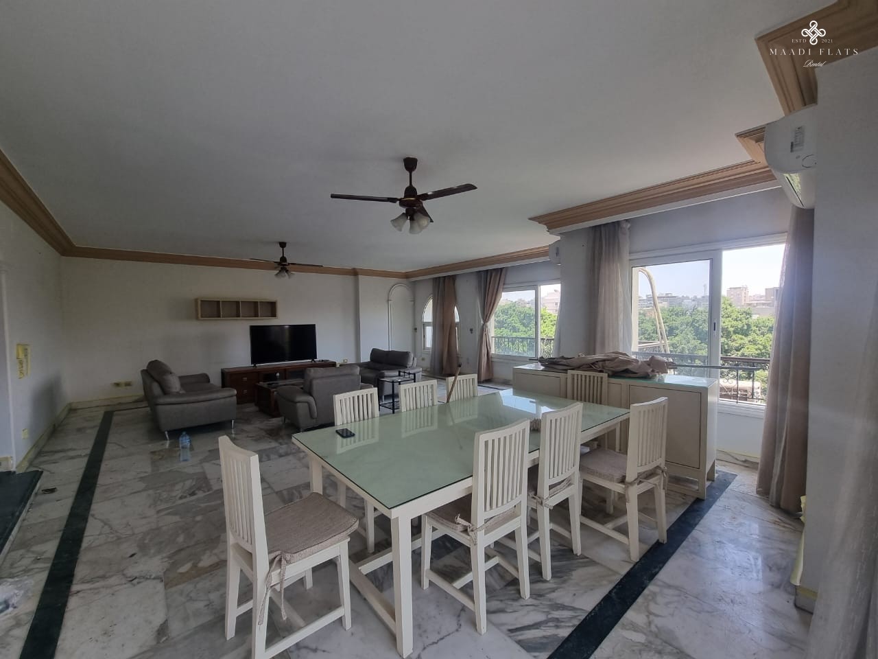 Modern Furnished Apartment For Rent In Maadi Degla Cairo Egypt-5064-gallery-1