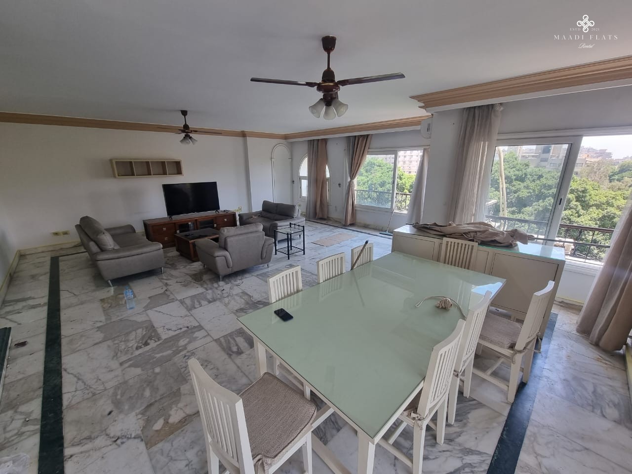 Modern Furnished Apartment For Rent In Maadi Degla Cairo Egypt-5064-gallery-4