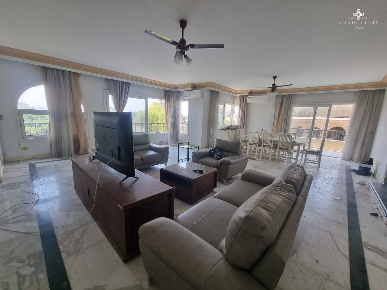 Modern Furnished Apartment For Rent In Maadi Degla Cairo Egypt-5064-gallery-7