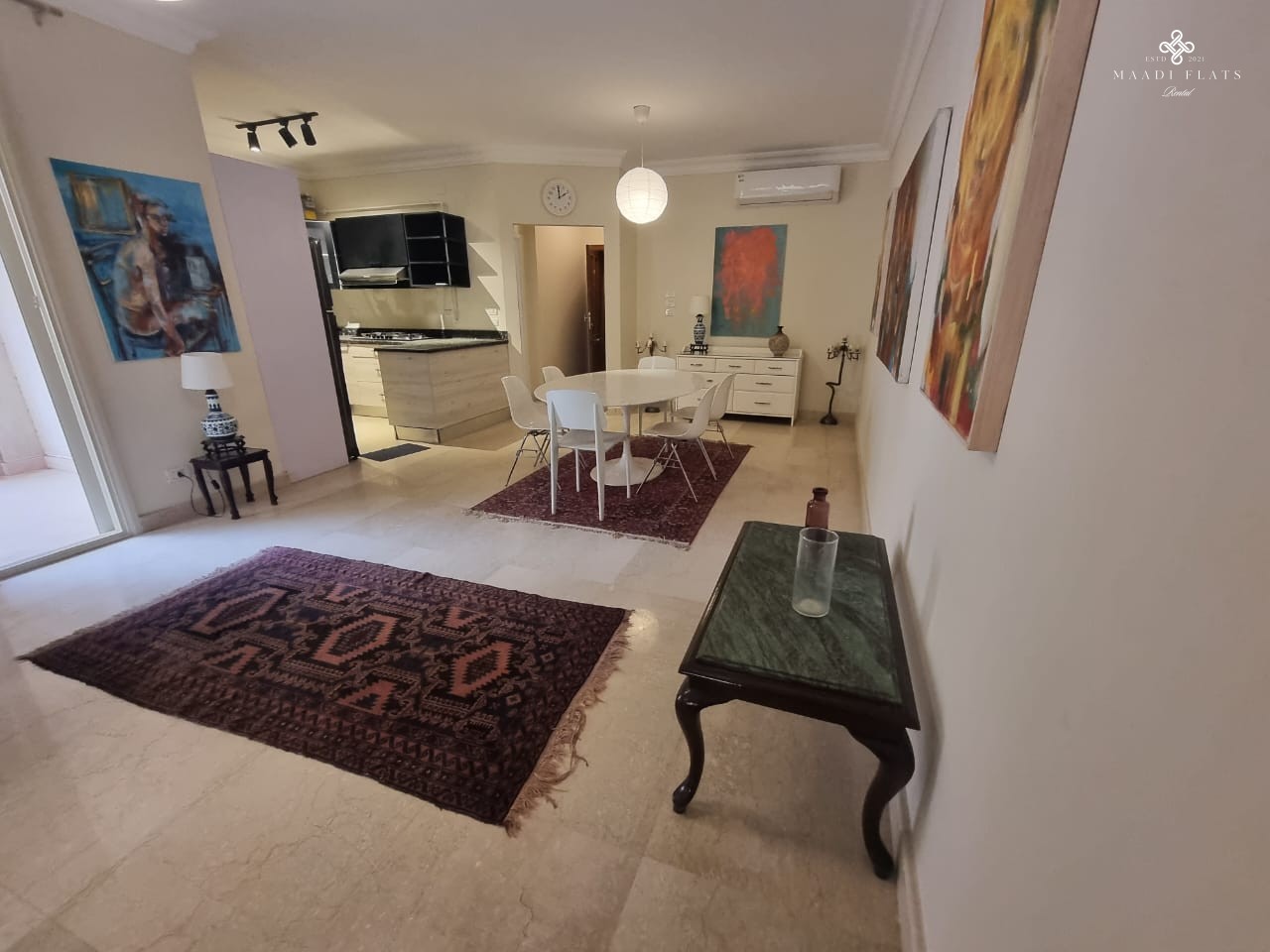 Modern Furnished Apartment With Shared Swimming Pool For Rent In Sarayat El Maadi-5078-gallery-19