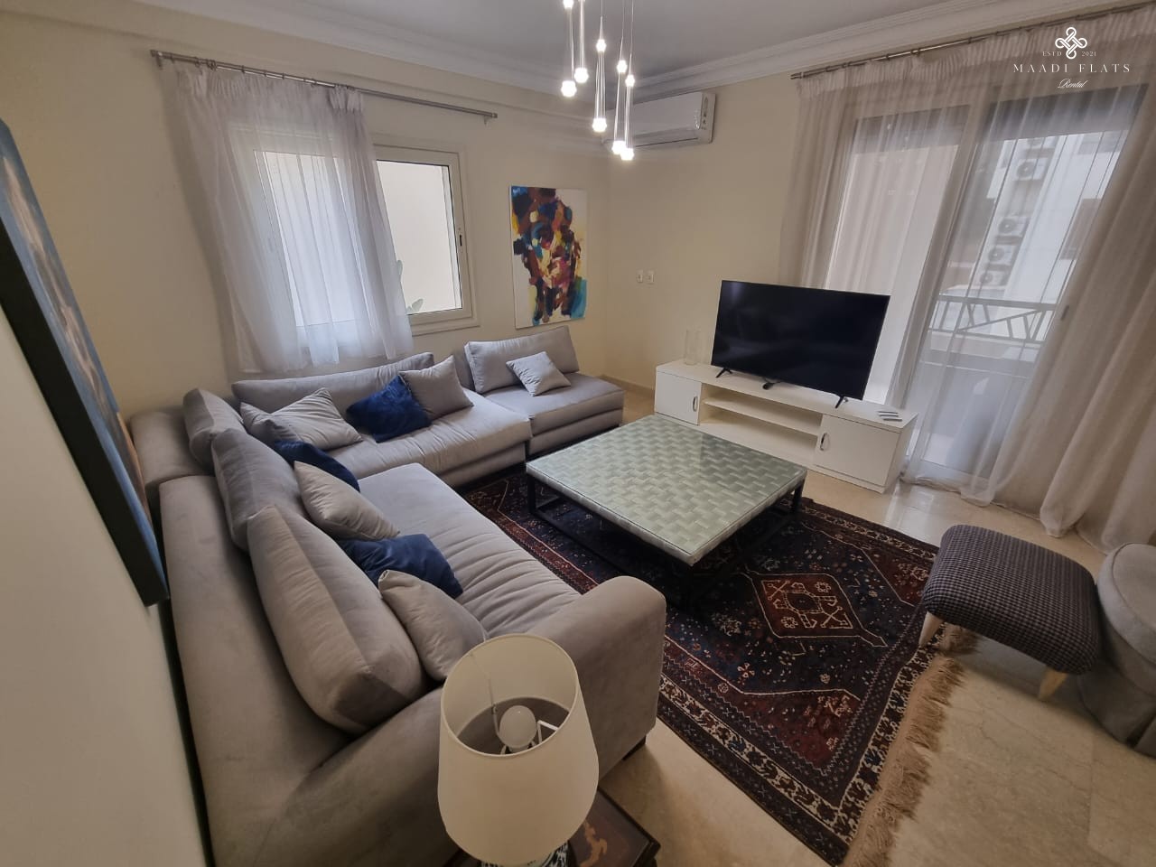 Modern Furnished Apartment With Shared Swimming Pool For Rent In Sarayat El Maadi-5078-gallery-21