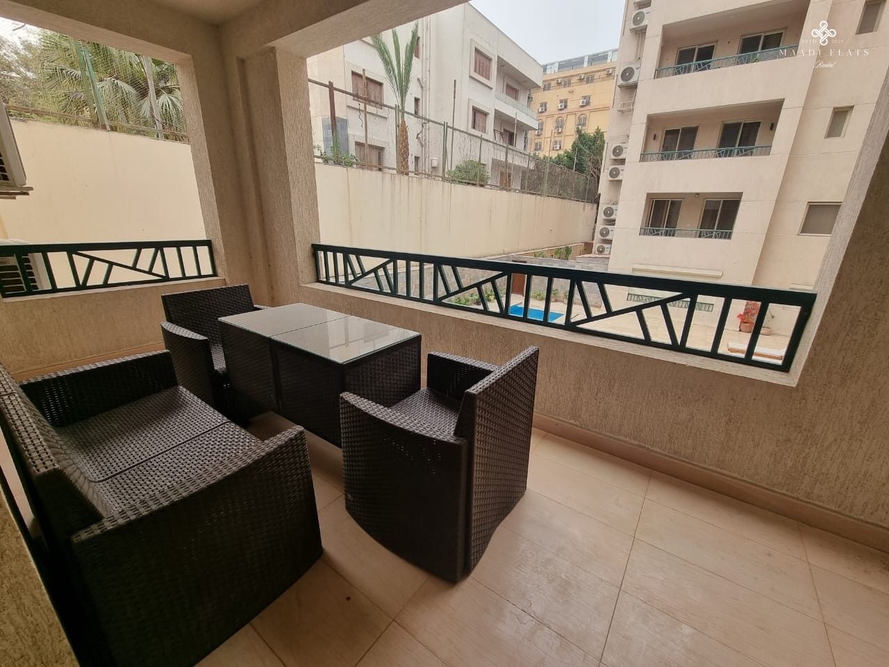 Modern Furnished Apartment With Shared Swimming Pool For Rent In Sarayat El Maadi-5078-gallery-28