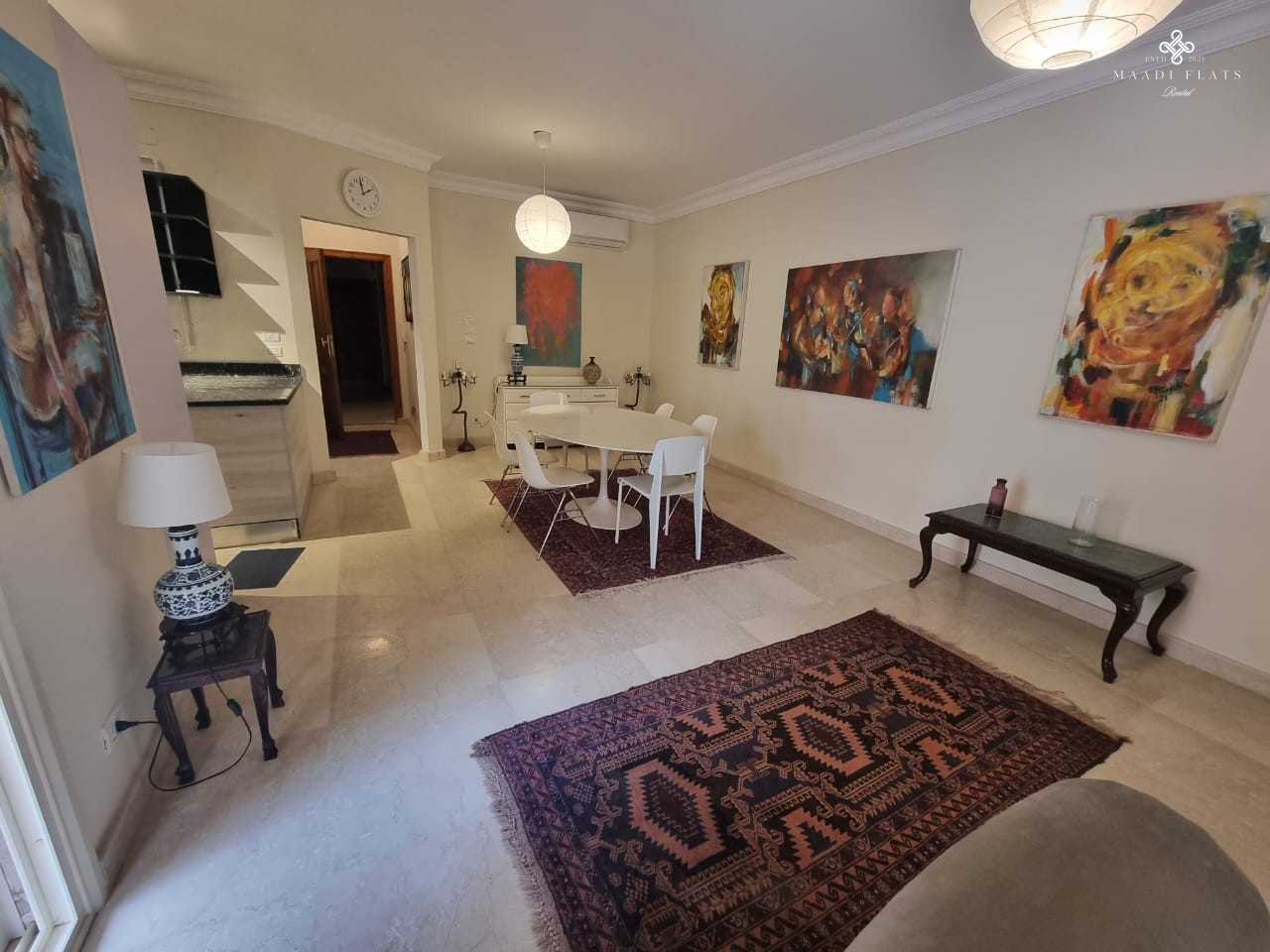 Modern Furnished Apartment With Shared Swimming Pool For Rent In Sarayat El Maadi-5078-gallery-31