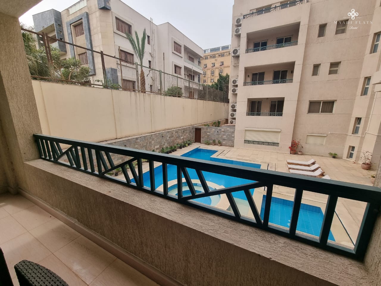 Modern Furnished Apartment With Shared Swimming Pool For Rent In Sarayat El Maadi-5078-gallery-6