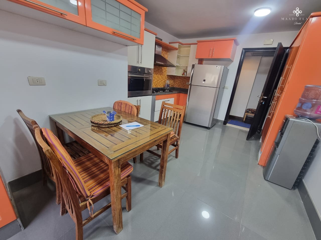 شقة حديثة مفروشة بحمام سباحة مشترك للإيجار في سرايات المعادي القاهرة مصر-5079-gallery-12