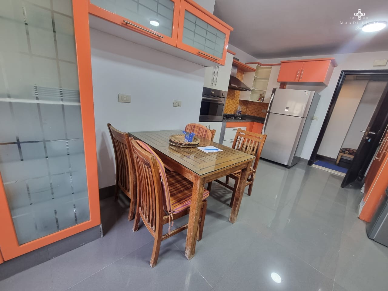 شقة حديثة مفروشة بحمام سباحة مشترك للإيجار في سرايات المعادي القاهرة مصر-5079-gallery-13