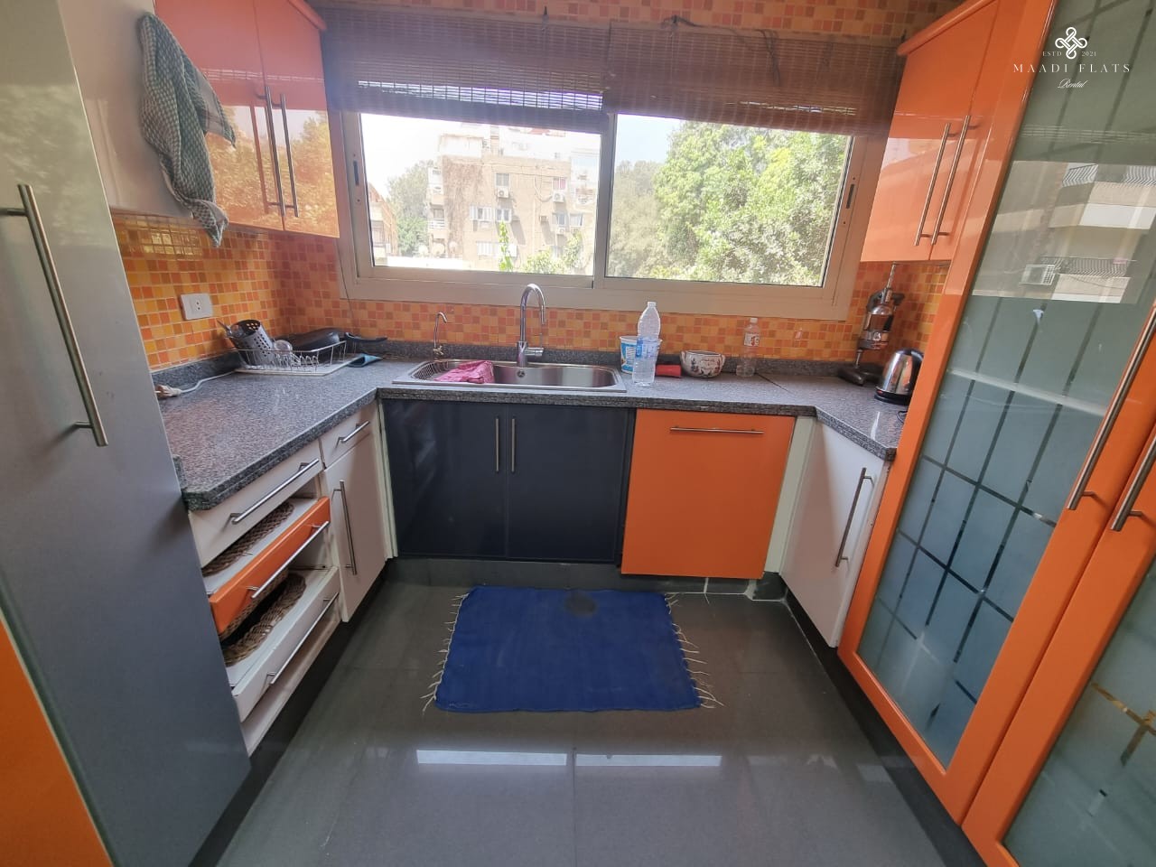 شقة حديثة مفروشة بحمام سباحة مشترك للإيجار في سرايات المعادي القاهرة مصر-5079-gallery-18