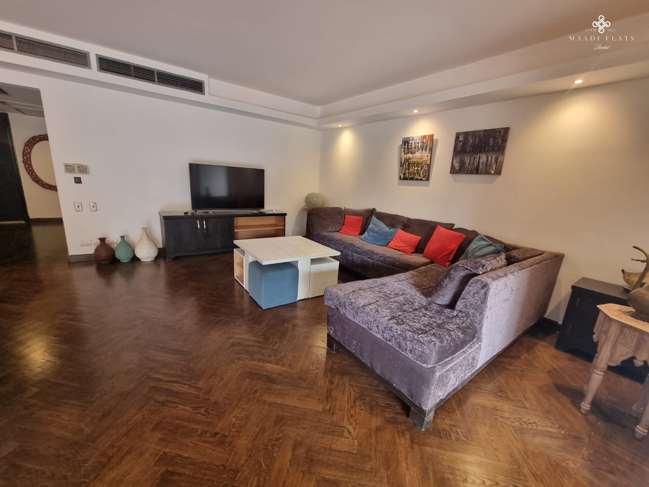 شقة حديثة مفروشة بحمام سباحة مشترك للإيجار في سرايات المعادي القاهرة مصر-5079-gallery-26