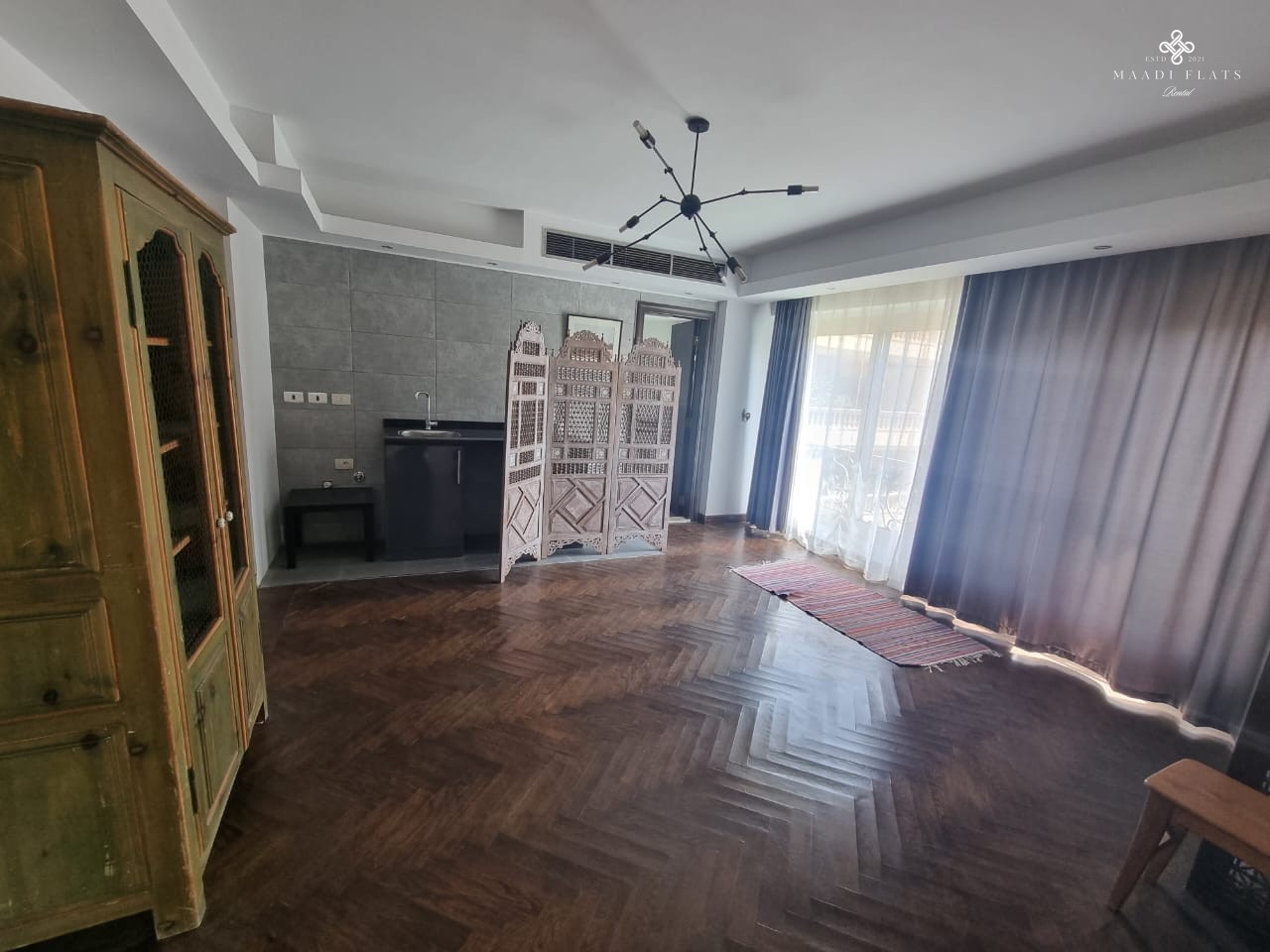 شقة حديثة مفروشة بحمام سباحة مشترك للإيجار في سرايات المعادي القاهرة مصر-5079-gallery-29