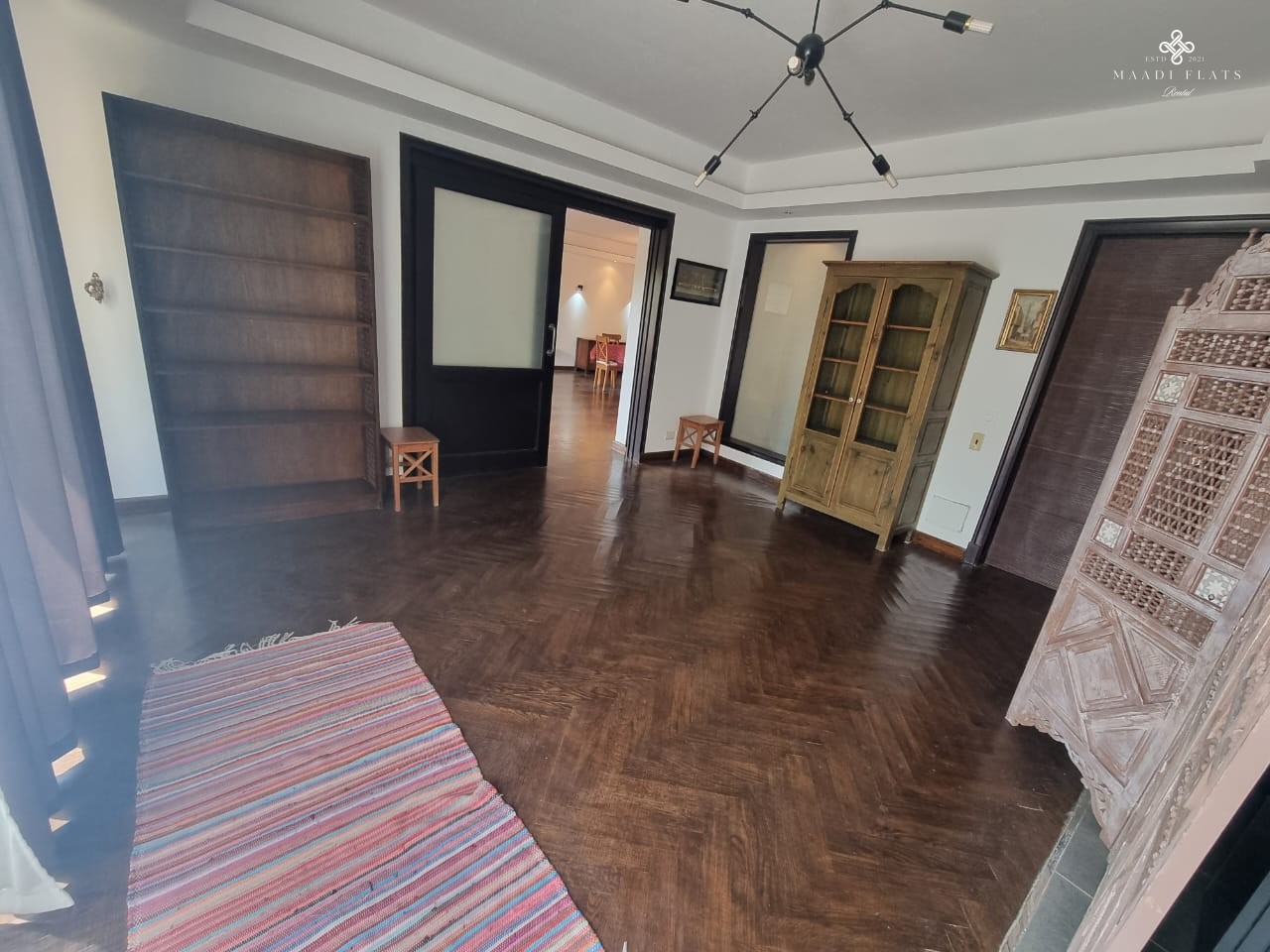 شقة حديثة مفروشة بحمام سباحة مشترك للإيجار في سرايات المعادي القاهرة مصر-5079-gallery-30