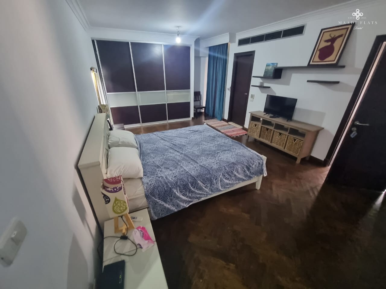 شقة حديثة مفروشة بحمام سباحة مشترك للإيجار في سرايات المعادي القاهرة مصر-5079-gallery-36