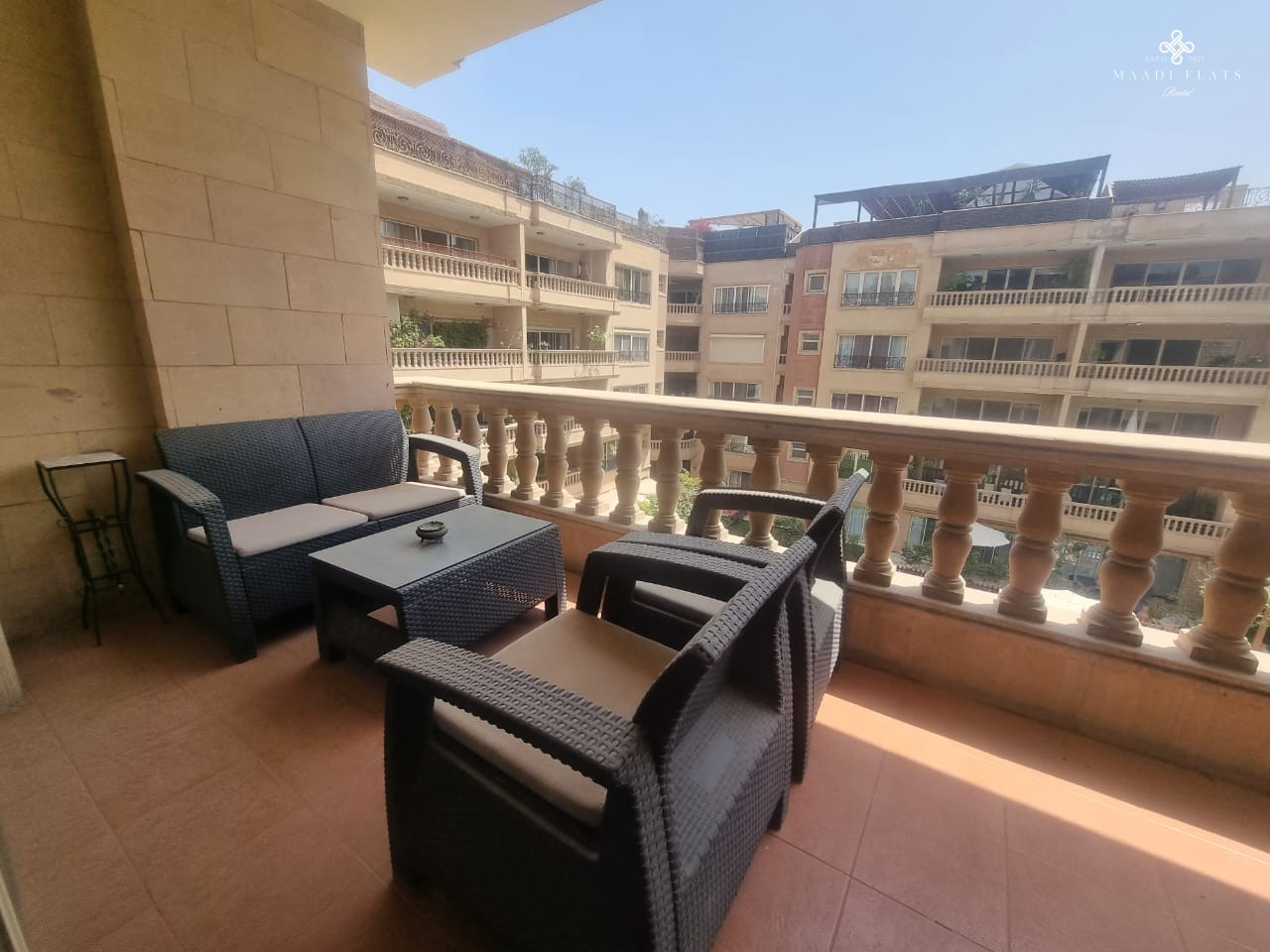 شقة حديثة مفروشة بحمام سباحة مشترك للإيجار في سرايات المعادي القاهرة مصر-5079-gallery-67