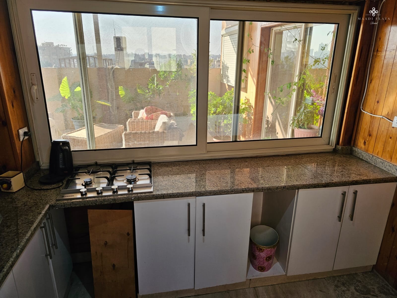 Modern Furnished Studio With Terrace For Rent In Maadi Sarayat Cairo Egypt-5041-gallery-14