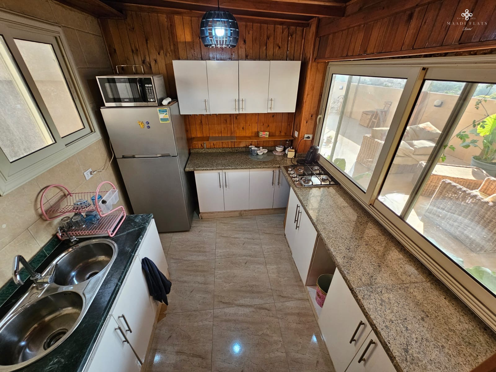 Modern Furnished Studio With Terrace For Rent In Maadi Sarayat Cairo Egypt-5041-gallery-17