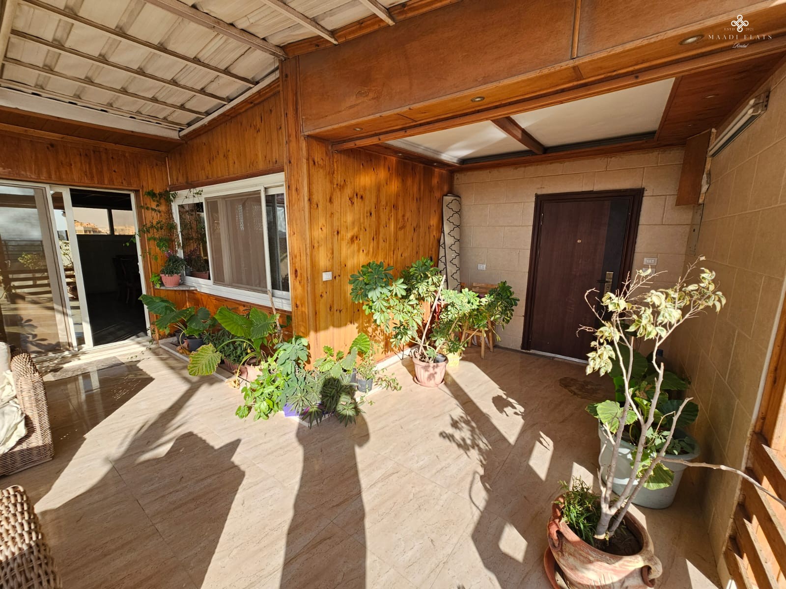 Modern Furnished Studio With Terrace For Rent In Maadi Sarayat Cairo Egypt-5041-gallery-2