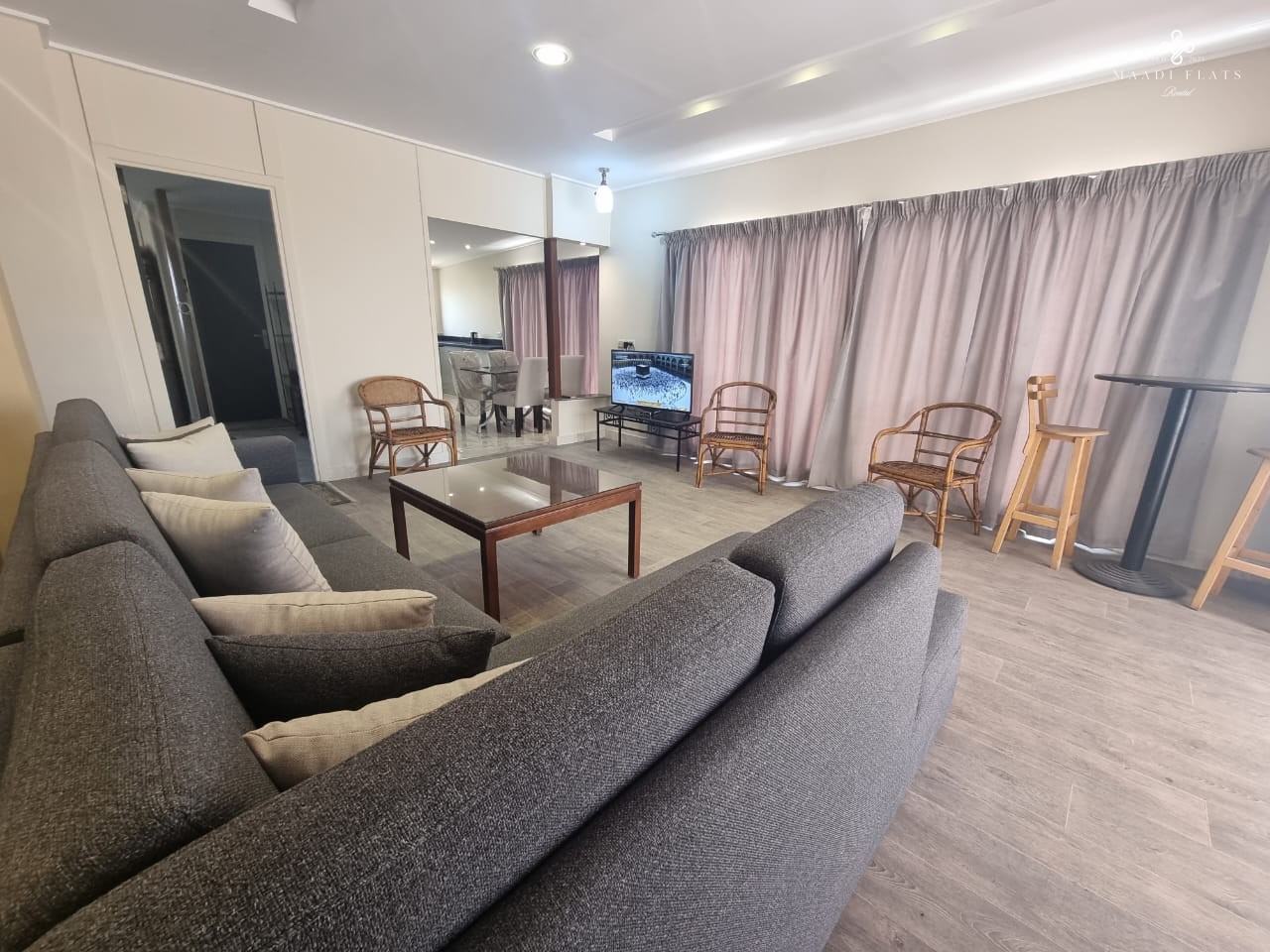 Modern Furnished Studio With Terrace For Rent In Sarayat El Maadi Cairo Egypt-5037-gallery-0