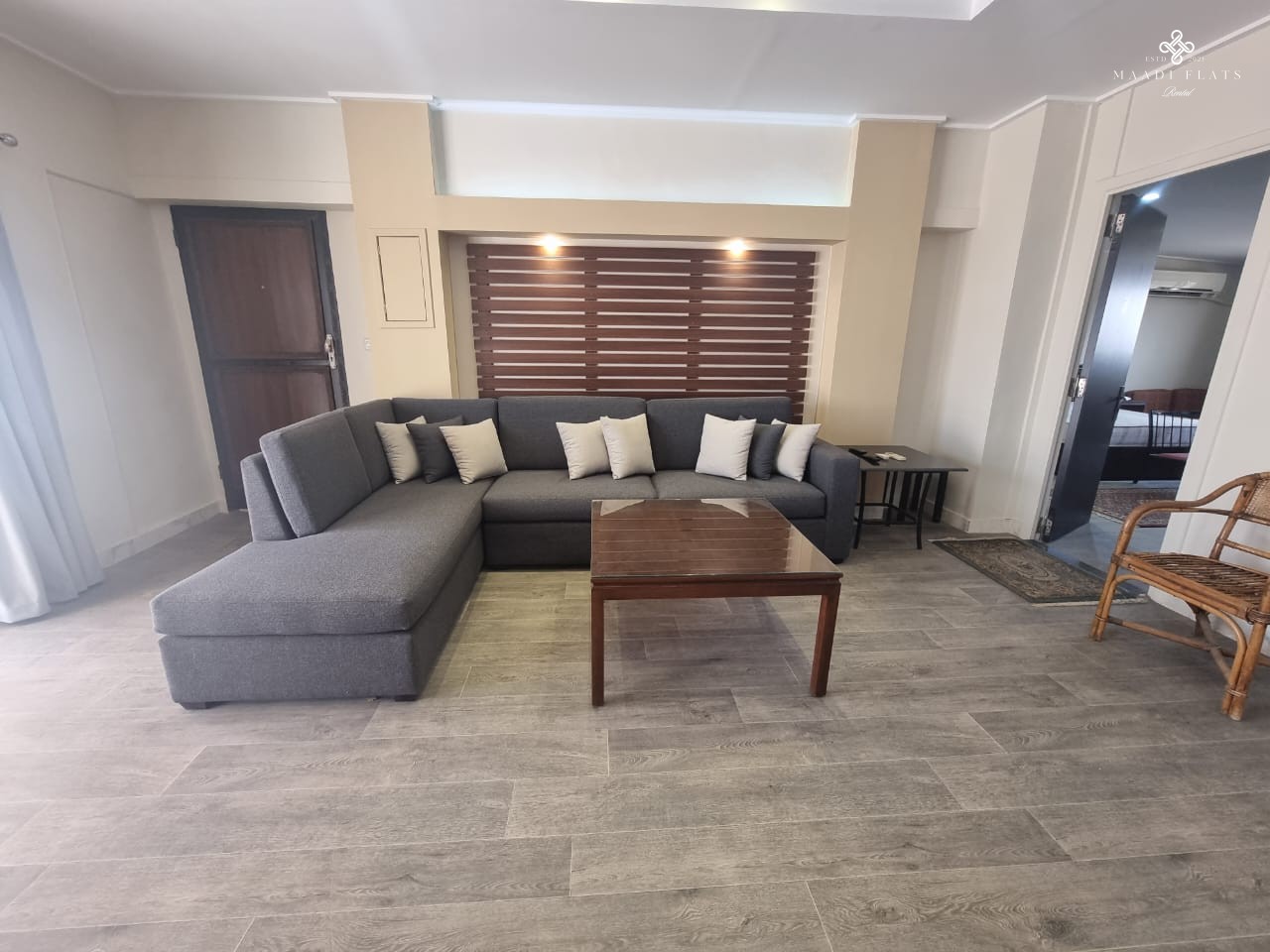 Modern Furnished Studio With Terrace For Rent In Sarayat El Maadi Cairo Egypt-5037-gallery-5