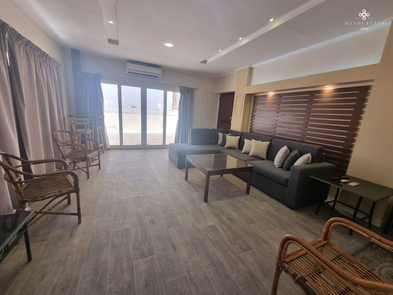 Modern Furnished Studio With Terrace For Rent In Sarayat El Maadi Cairo Egypt-5037-gallery-7
