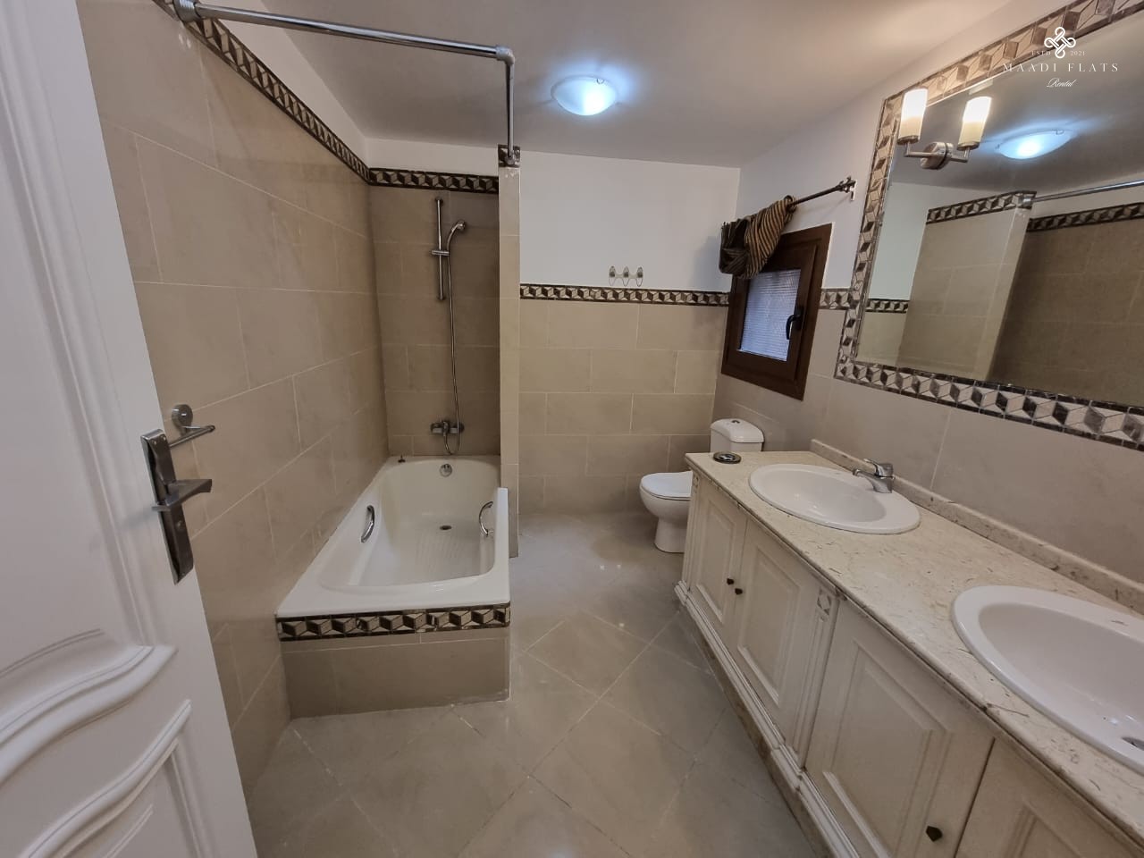 Modern Ground Floor With Private Swimming Pool For Rent In Degla El Maadi Cairo Egypt-5069-gallery-24