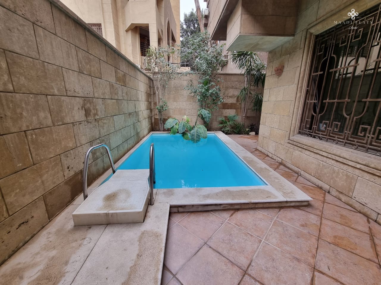 Modern Ground Floor With Private Swimming Pool For Rent In Degla El Maadi Cairo Egypt-5069-gallery-38