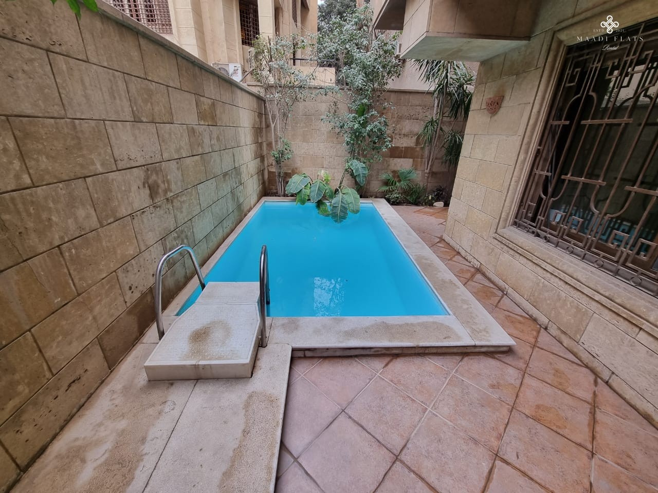 Modern Ground Floor With Private Swimming Pool For Rent In Degla El Maadi Cairo Egypt-5069-gallery-39