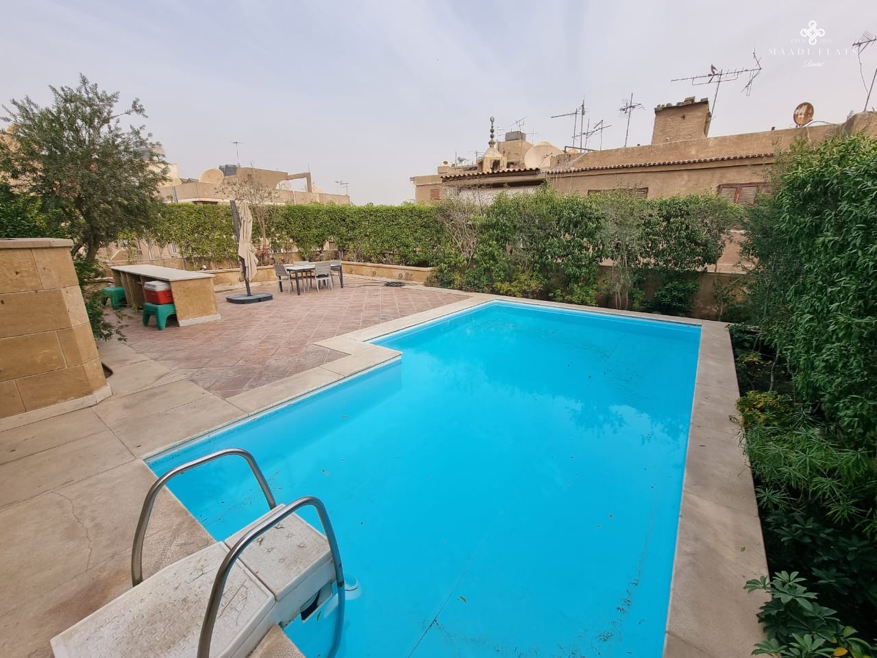 Modern Ground Floor With Private Swimming Pool For Rent In Degla El Maadi Cairo Egypt-5069-gallery-47