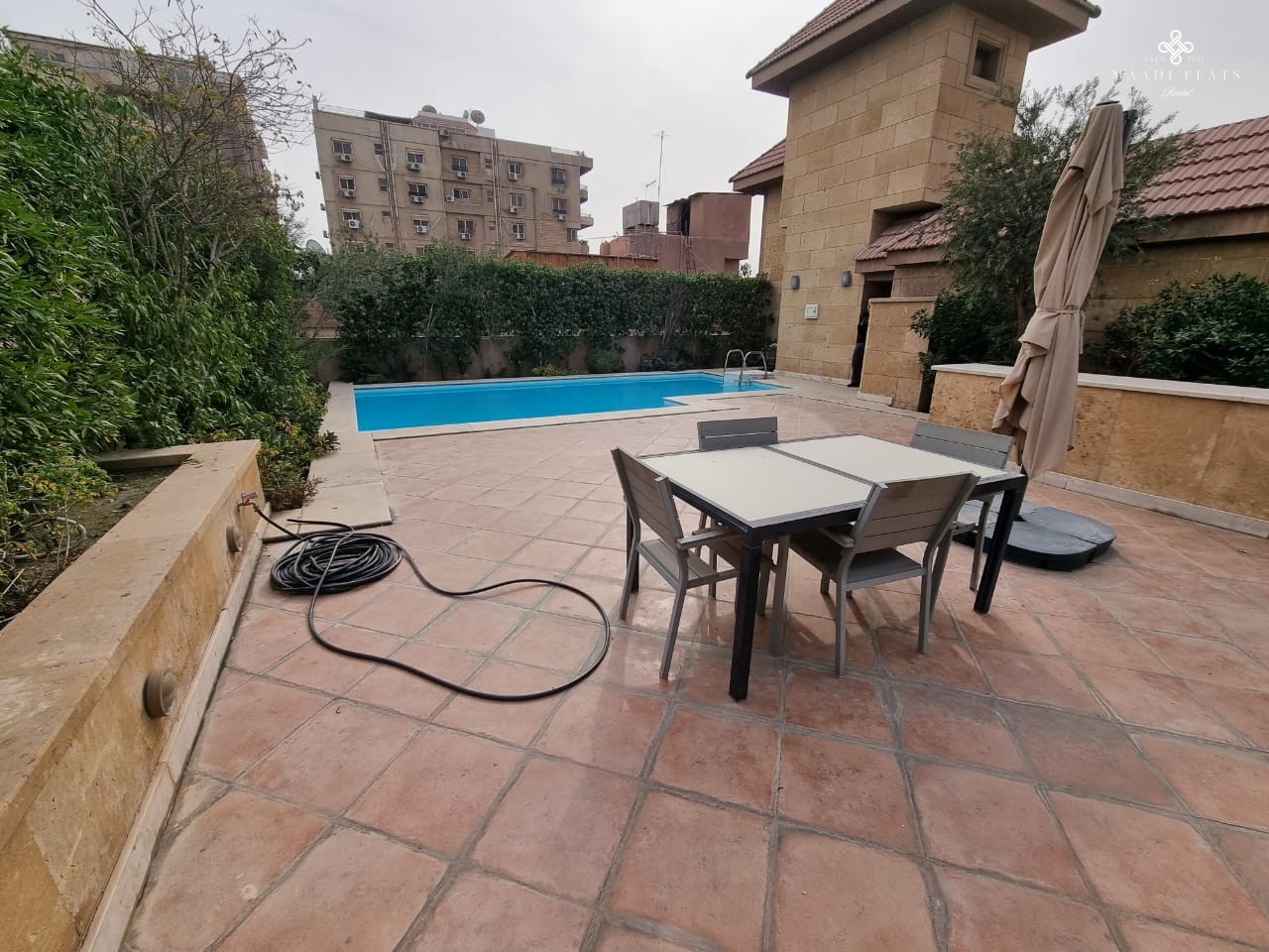 Modern Ground Floor With Private Swimming Pool For Rent In Degla El Maadi Cairo Egypt-5069-gallery-51
