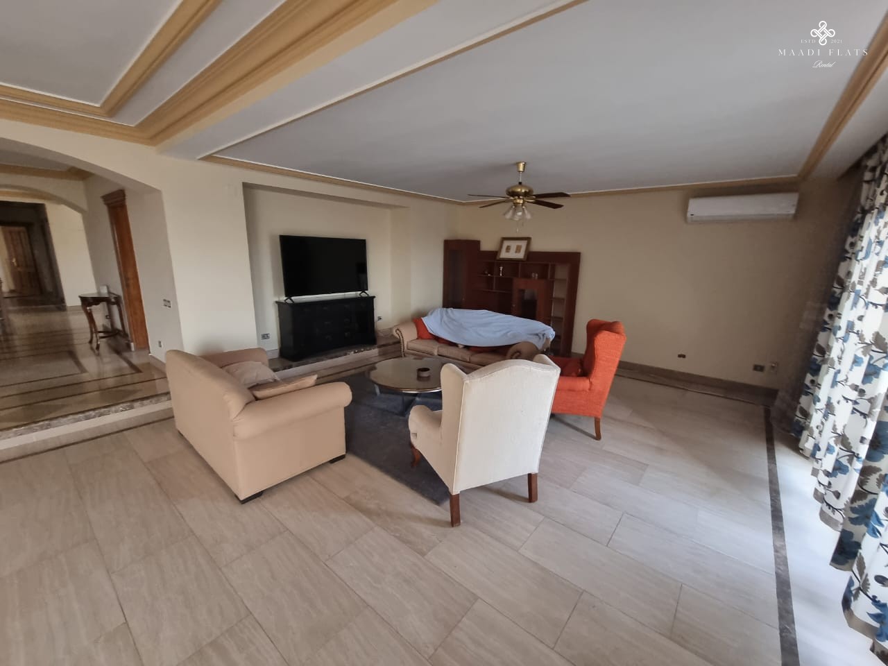 شقة مفروشة مفتوحة فيو للايجار بالمعادى دجلة-5117-gallery-2