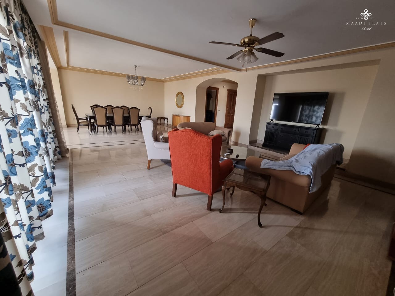 شقة مفروشة مفتوحة فيو للايجار بالمعادى دجلة-5117-gallery-3