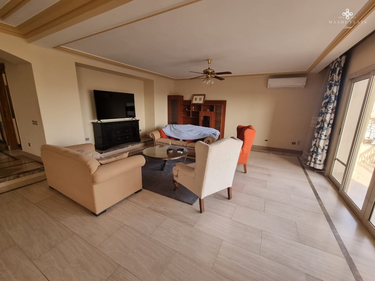 شقة مفروشة مفتوحة فيو للايجار بالمعادى دجلة-5117-gallery-4