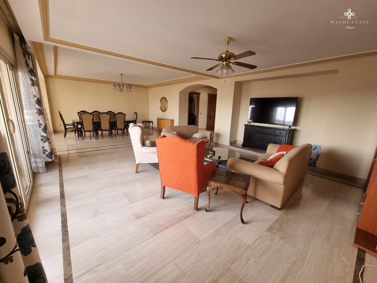 شقة مفروشة مفتوحة فيو للايجار بالمعادى دجلة-5117-gallery-7