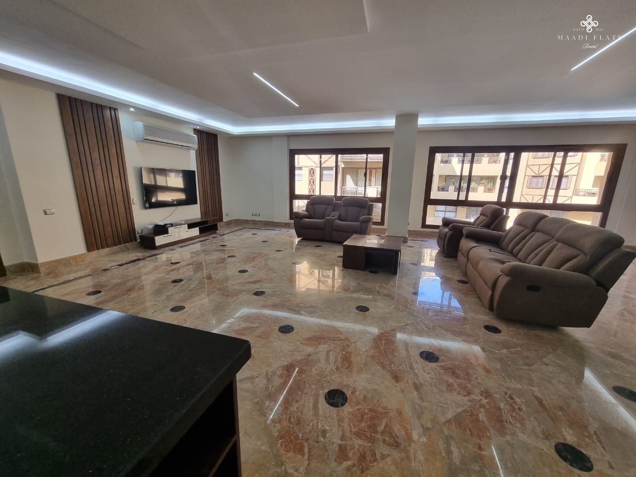 Outstanding Modern Furnished Apartment With Shared Swimming Pool For Rent In Sarayat El Maadi Cairo Egypt-5067-gallery-22