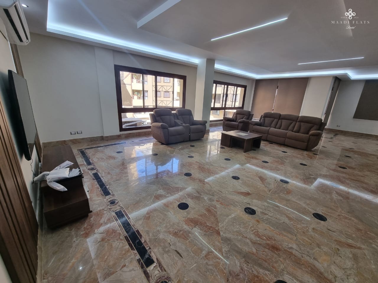 Outstanding Modern Furnished Apartment With Shared Swimming Pool For Rent In Sarayat El Maadi Cairo Egypt-5067-gallery-24