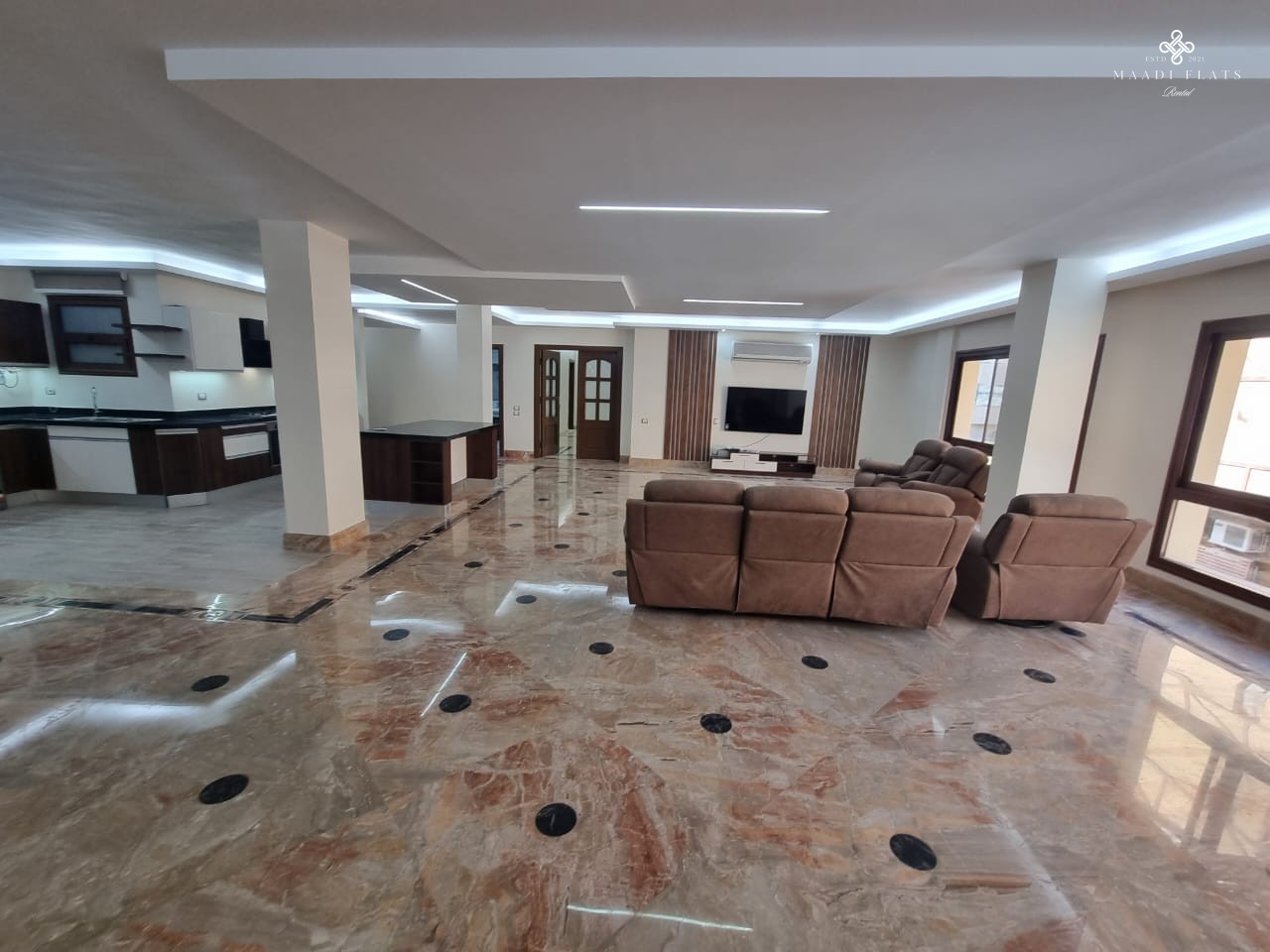 Outstanding Modern Furnished Apartment With Shared Swimming Pool For Rent In Sarayat El Maadi Cairo Egypt-5067-gallery-26