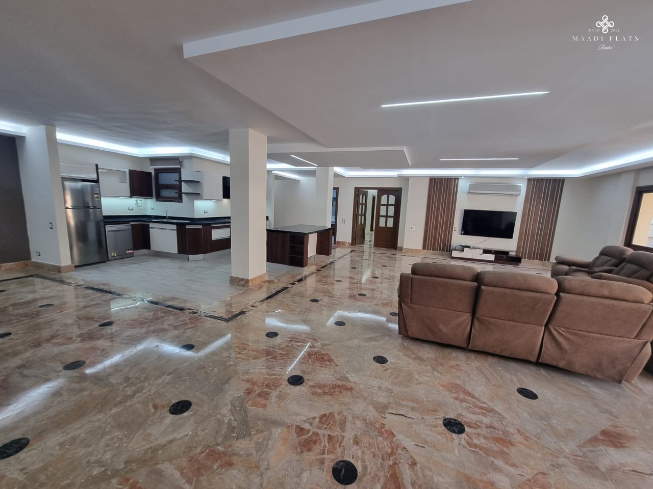 Outstanding Modern Furnished Apartment With Shared Swimming Pool For Rent In Sarayat El Maadi Cairo Egypt-5067-gallery-27