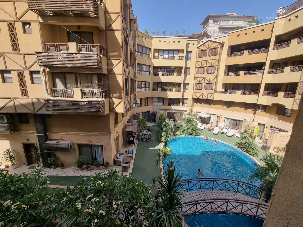 Outstanding Modern Furnished Apartment With Shared Swimming Pool For Rent In Sarayat El Maadi Cairo Egypt-5067-gallery-28