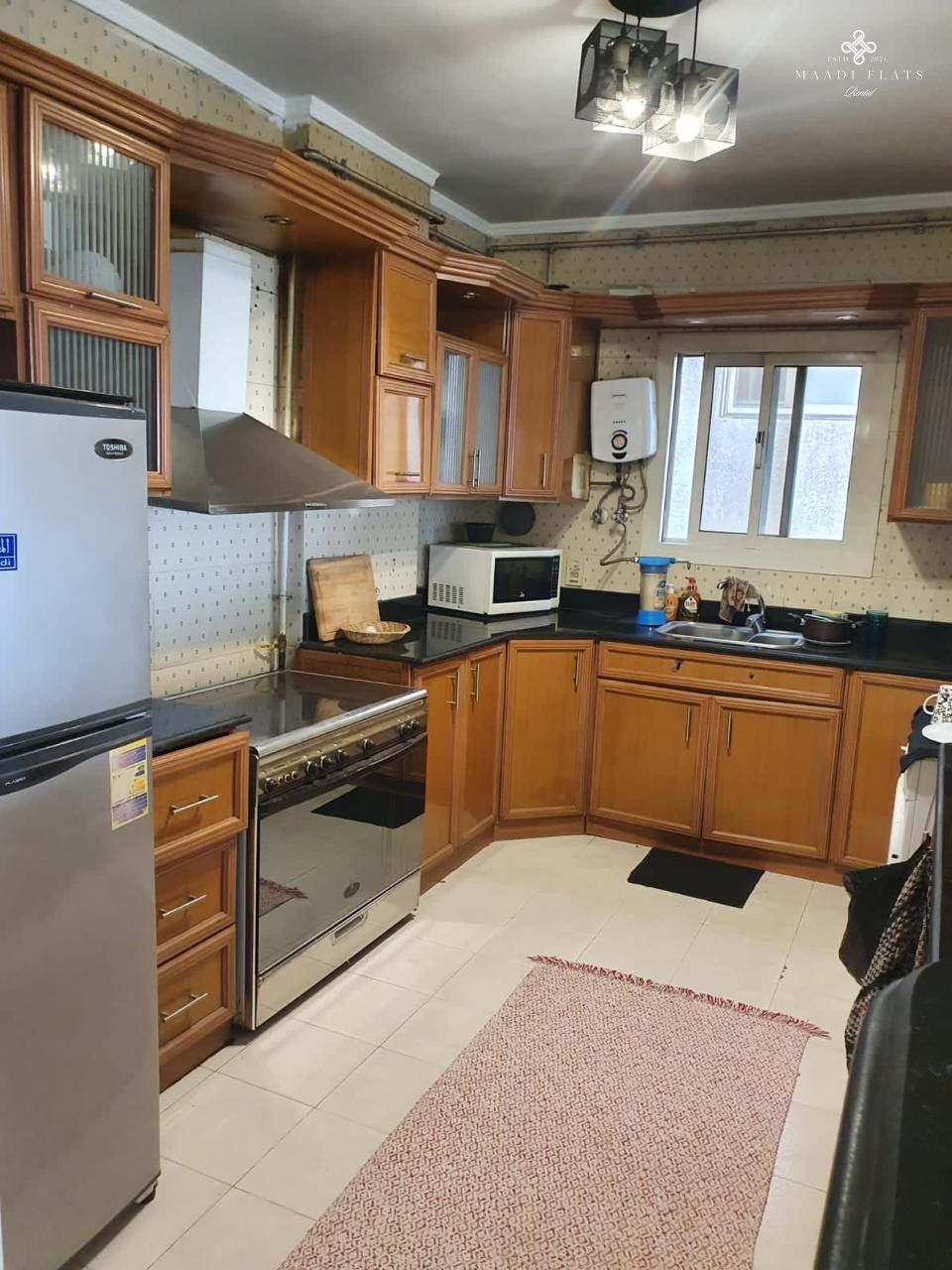 Pacious 3-Bedroom Apartment + Office With Balcony For Rent In Degla Maadi-4960-gallery-6