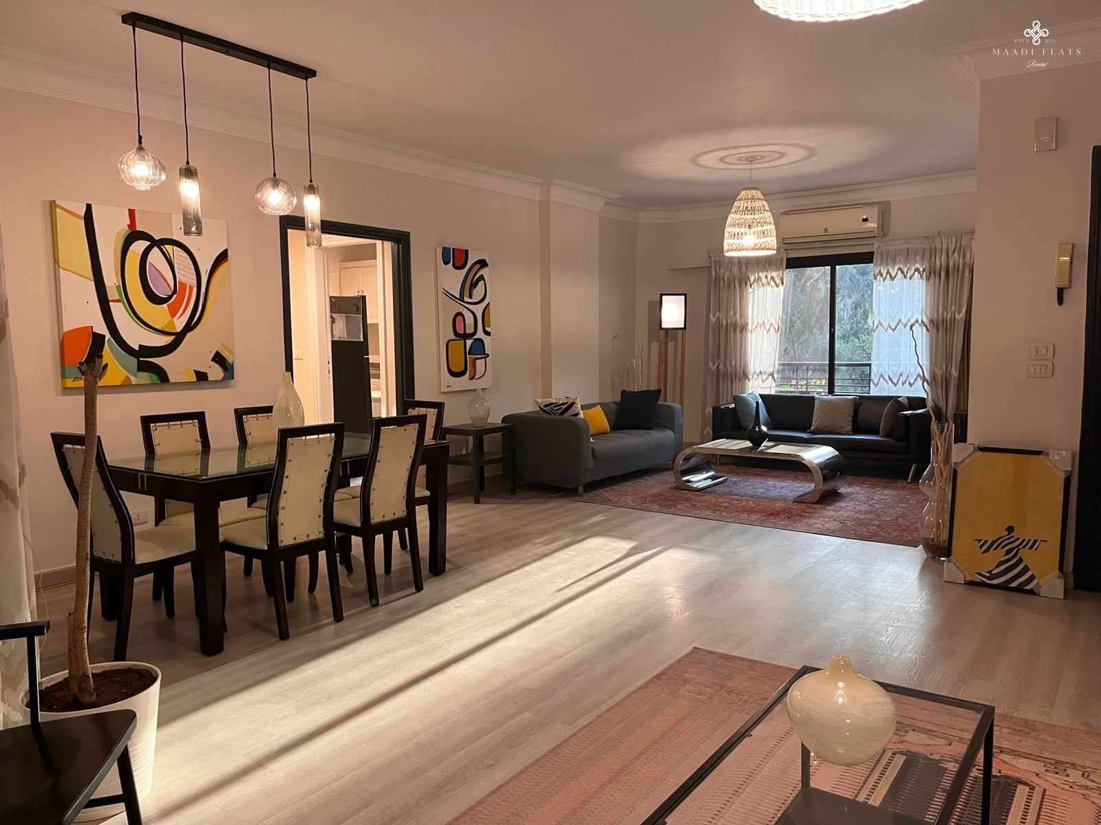 Spacious 3-Bedroom Apartment With Master Ensuite & Garage – Maadi Sarayat-4984-gallery-1
