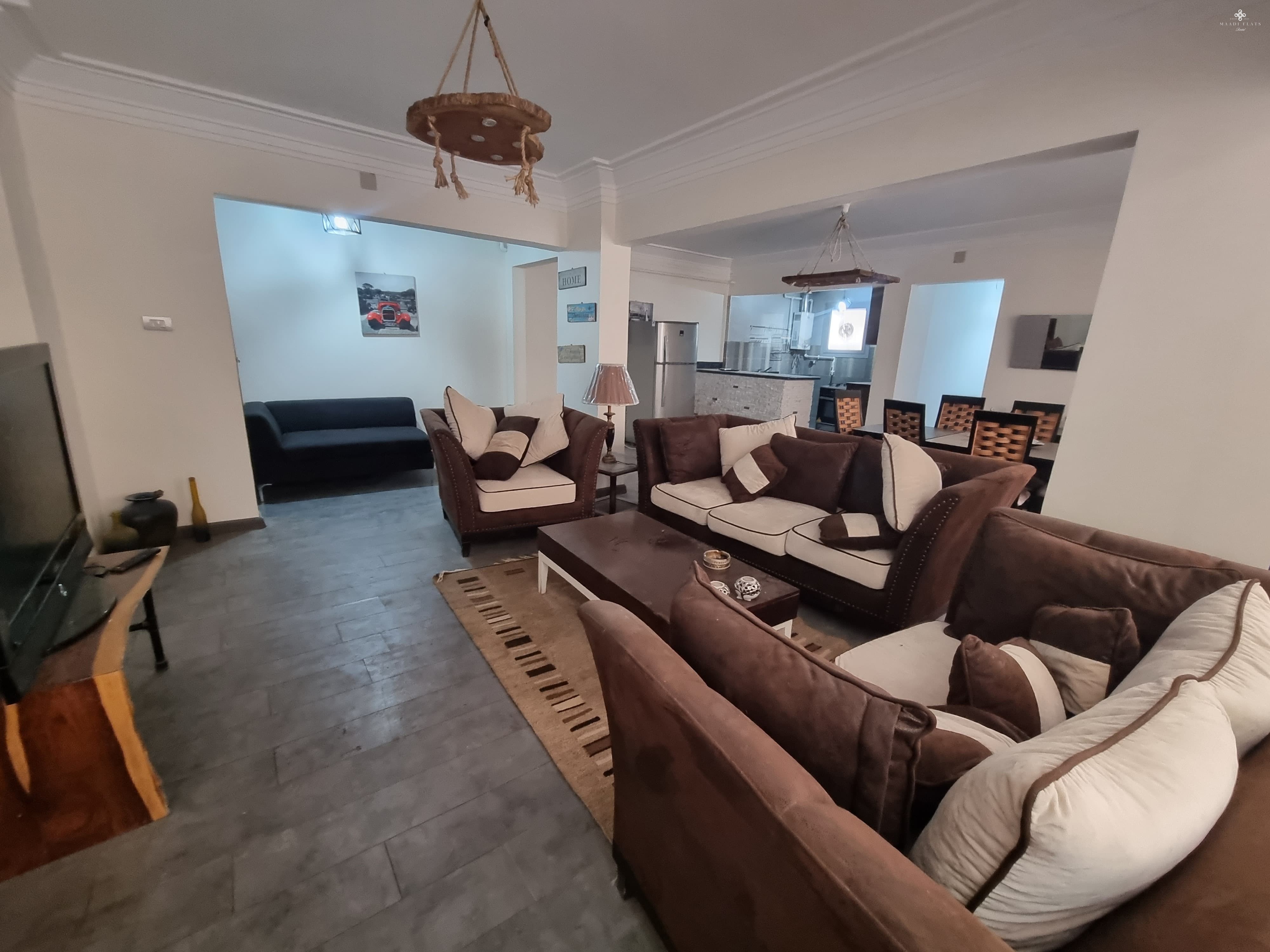 Spacious 3 Bedroom Furnished Apartment For Rent In Sarayat Maadi With Balcony – 175 Sqm-5043-gallery-2